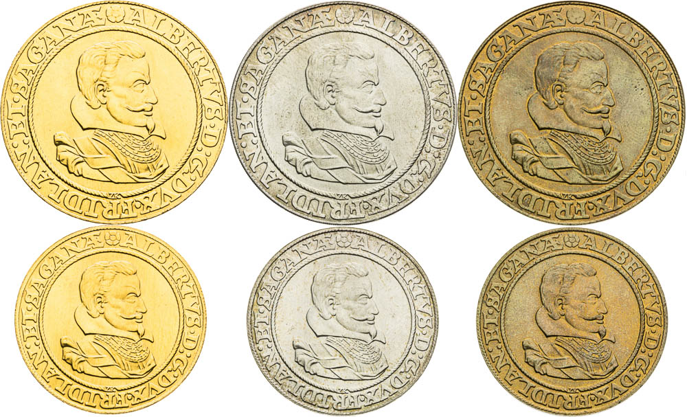Medals 1972 (2+2+2 pcs) - front