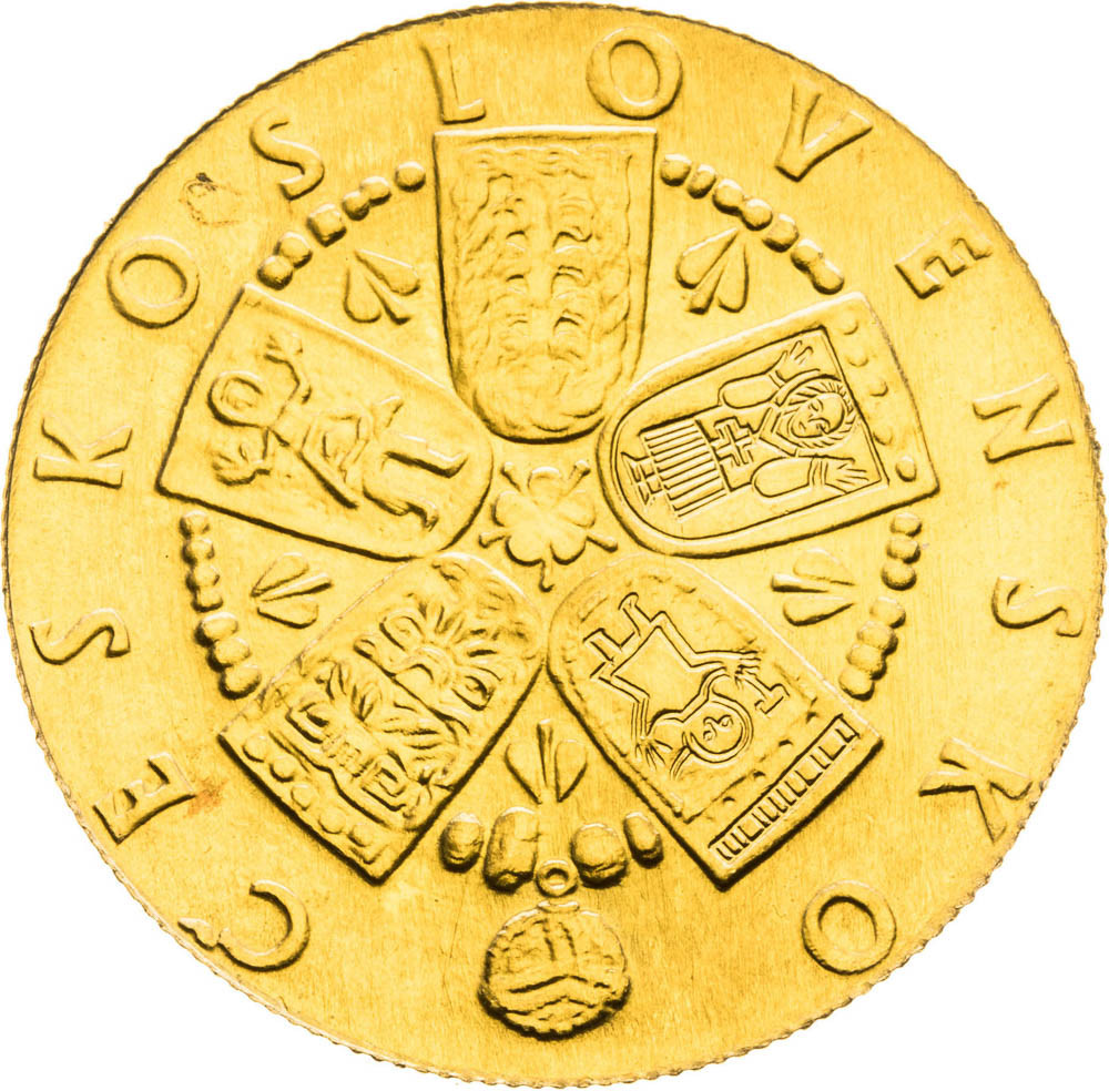 Gold Medal 1972 (Ducat) - back