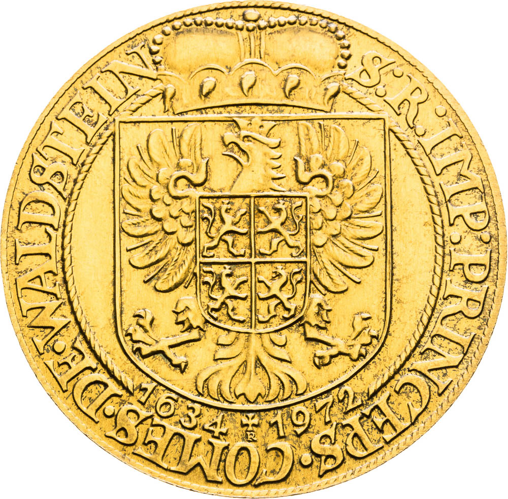Gold Medal 1972 (10 Ducats) - back