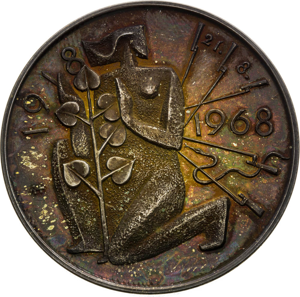 Silver Medal 1968 - front
