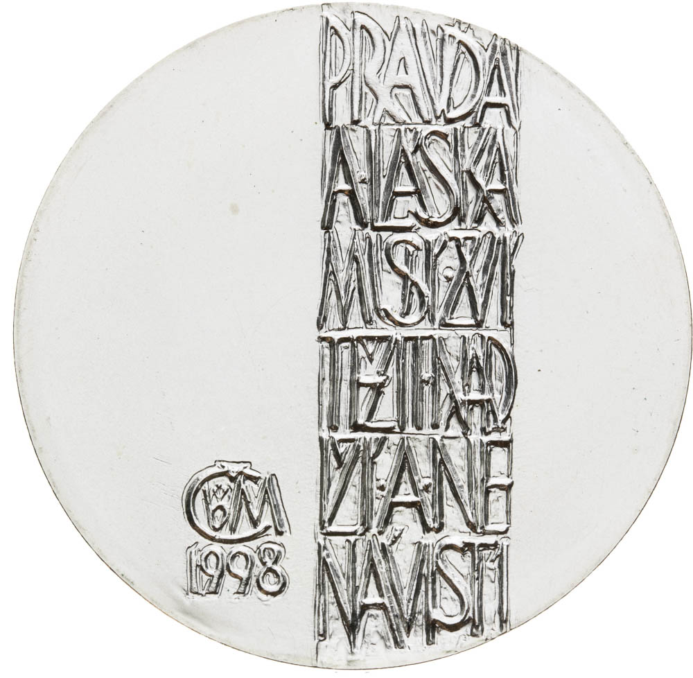 Silver Medal 1998 - back