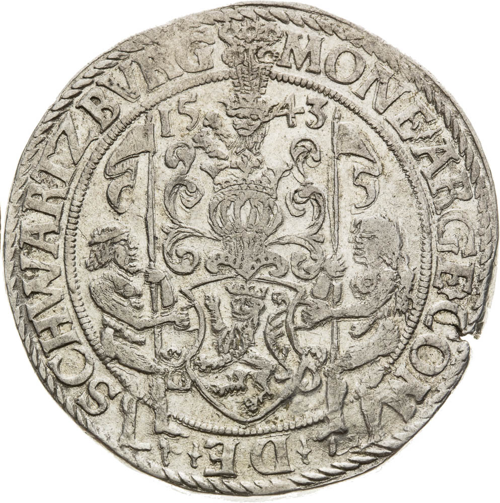 Thaler 1543 - back