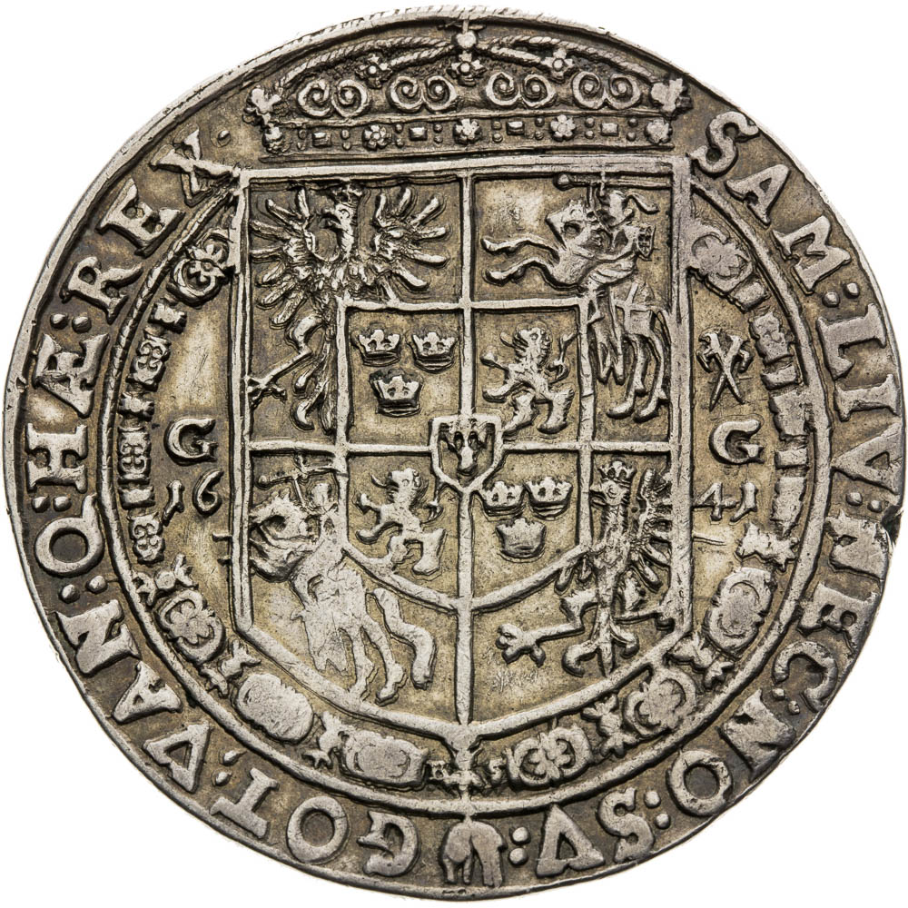 Thaler 1641 - back