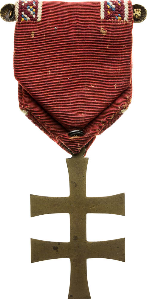 War victory cross - back