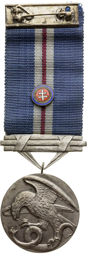 Bravery medal (1939 - 1945) - front