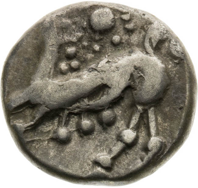 Drachma (okolo 70-40 pr. Kr.) - reverz