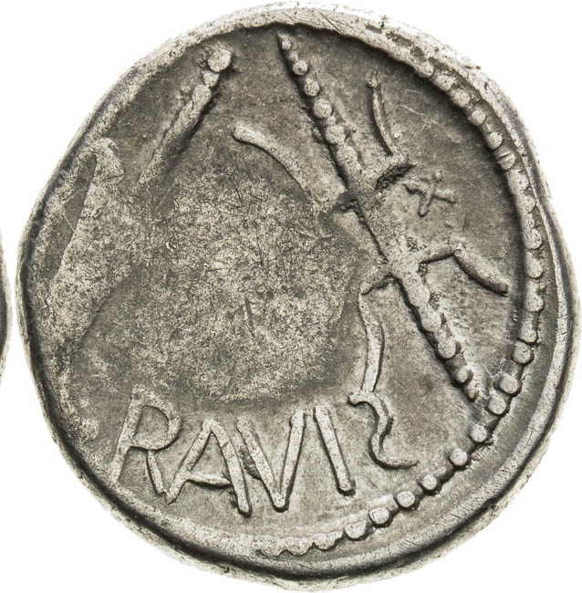 Denár (1. stol. pr. Kr.) - reverz