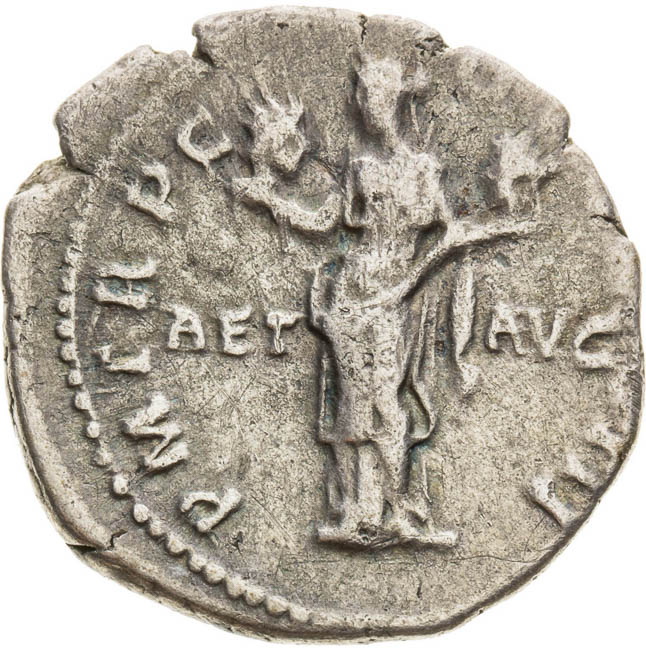 Denár (119-122) - reverz