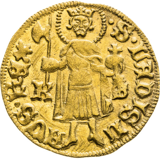 Dukát (1431-1437) - reverz