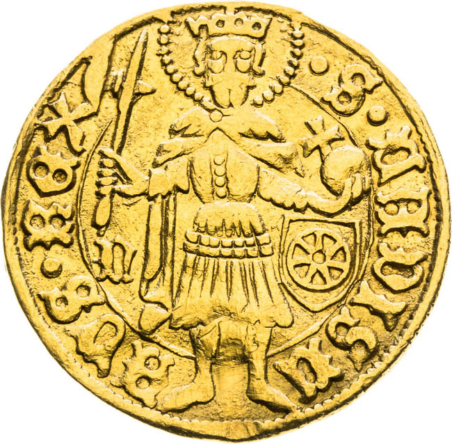 Dukát (1467) - reverz
