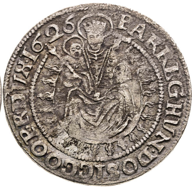 Groš 2 ks (1625, 1626) - reverz