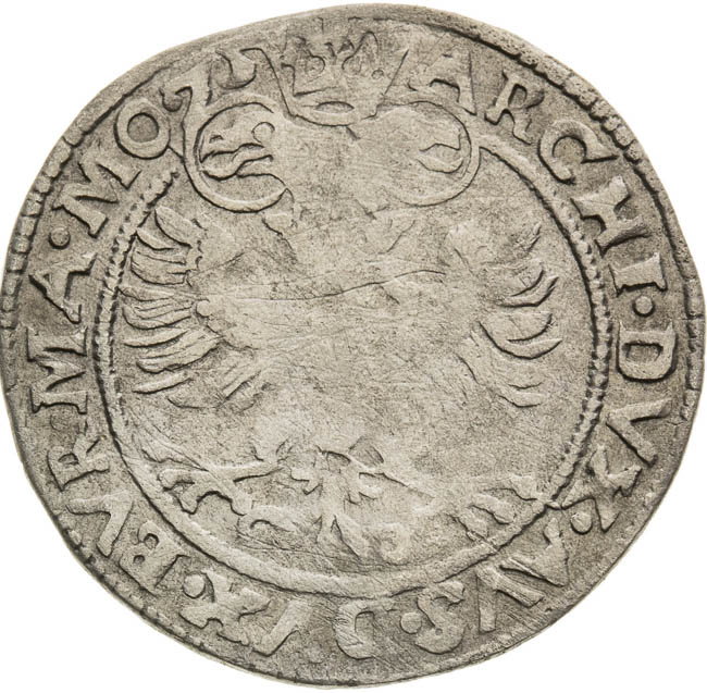 Bílý groš 1575 - reverz