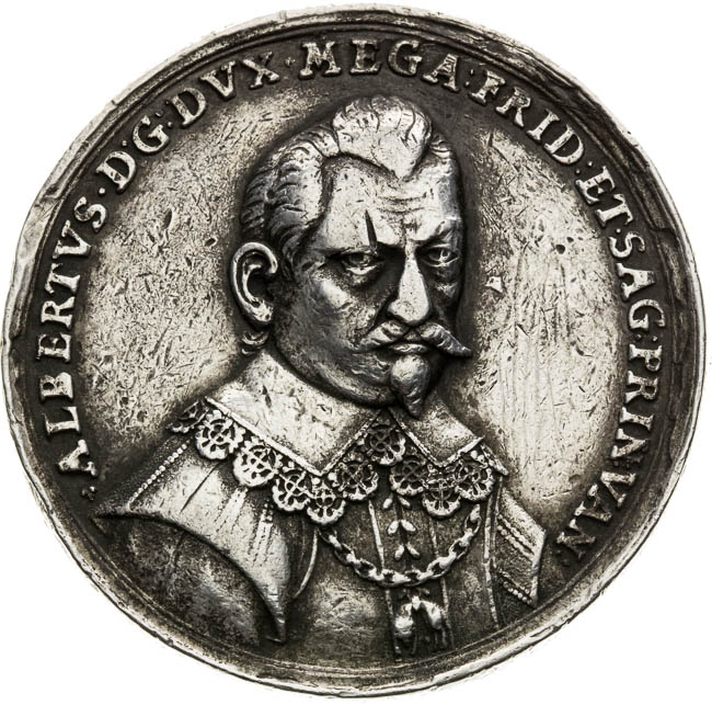 Strieborná medaila 1631 (1731) - averz