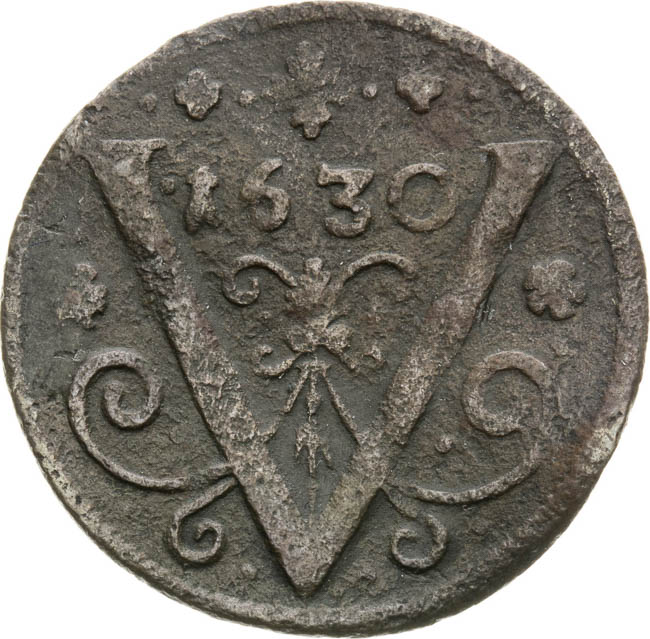 Důlní známka 1630 - reverz