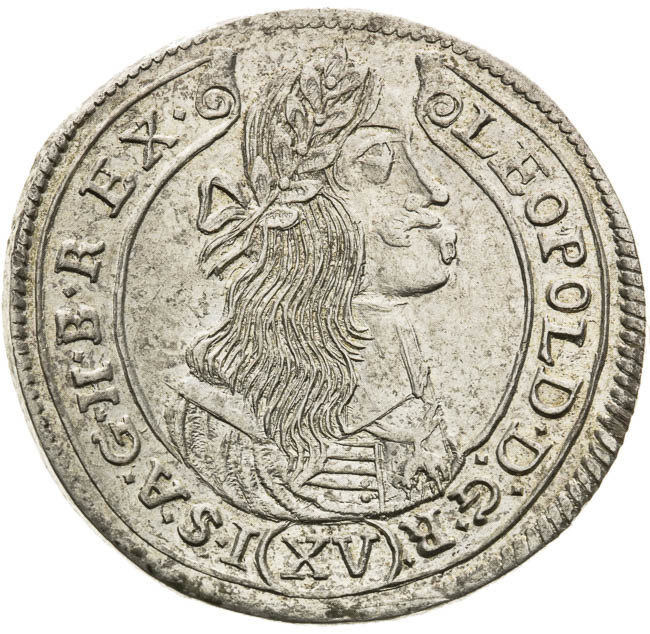 XV Grajciar 1676 - averz