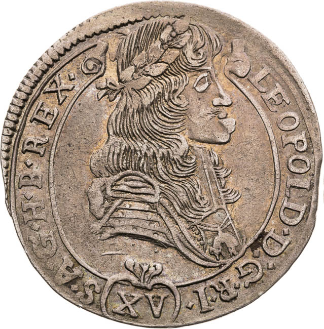 XV Grajciar 1686 - averz