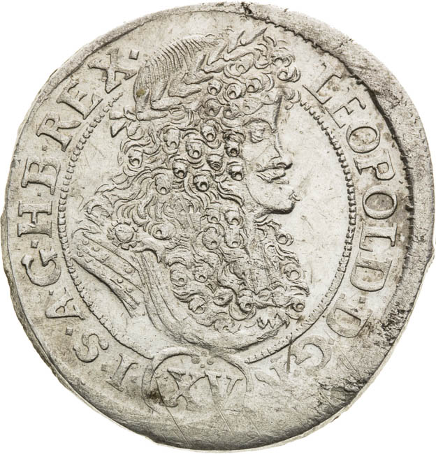 XV Grajciar 1692 - averz