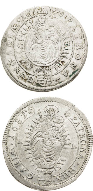 XV Grajciar lot (4ks)  - reverz