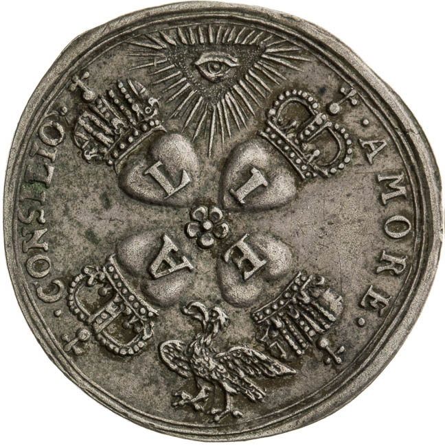 Žeton 1699 - averz