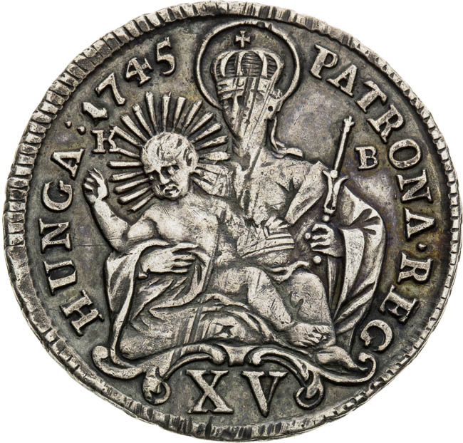 XV Grajciar 1745 - reverz