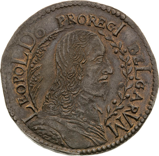 AE žeton (chronogram 1656) - averz