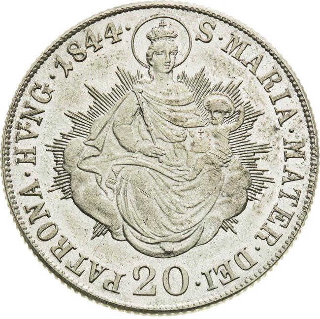 20 Grajciar 1844 - reverz