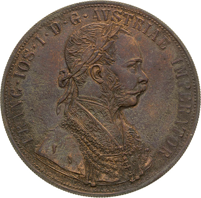 4 dukát 1915 - averz