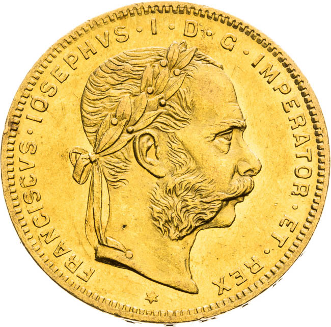 8 Zlatník 1877 - averz