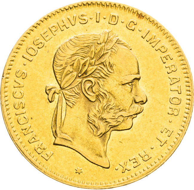 4 Zlatník 1885 - averz