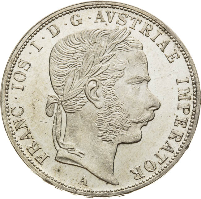 2 Zlatník 1871 - averz