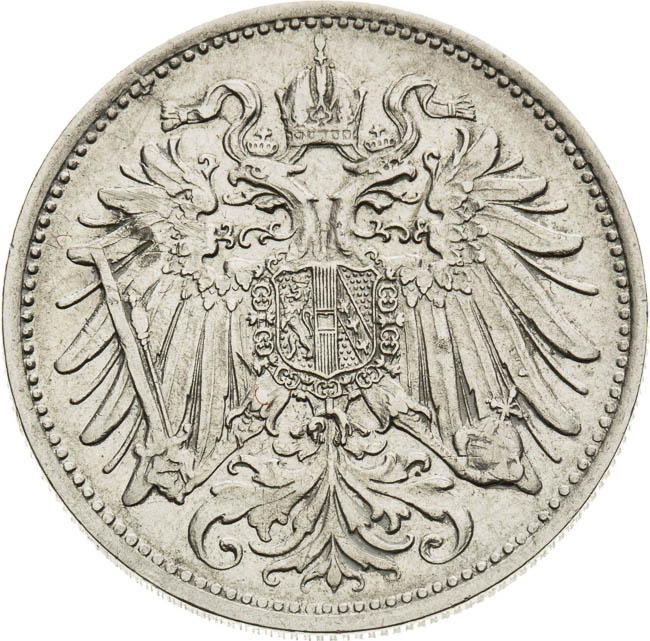 20 Halier 1892 - averz