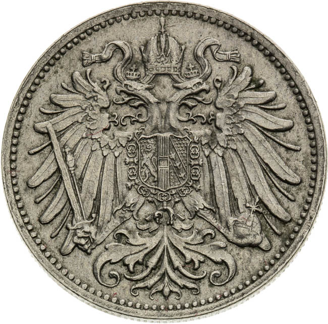 20 Halier 1894 - averz