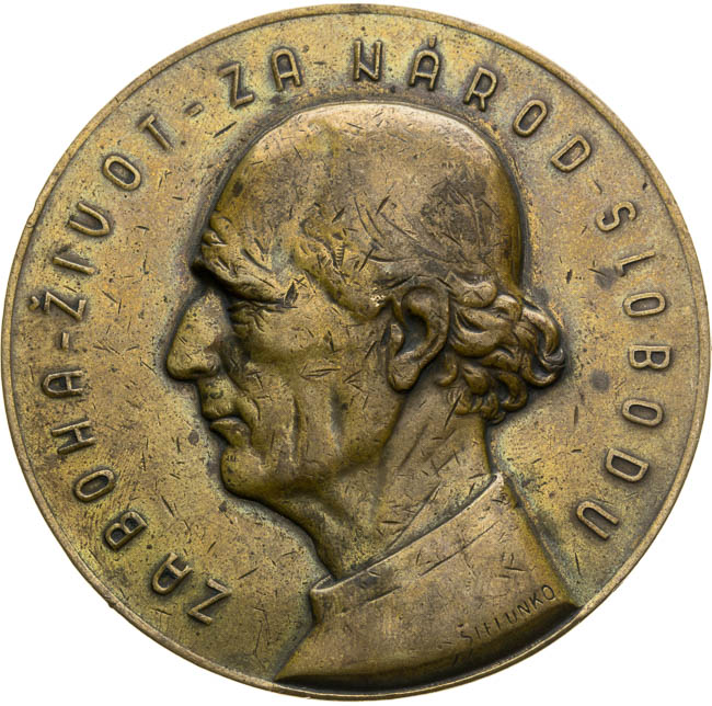 Medaila 1939 - averz