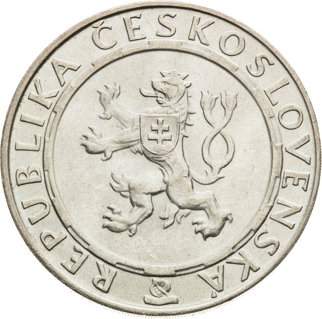 100 Kčs 1955 - averz