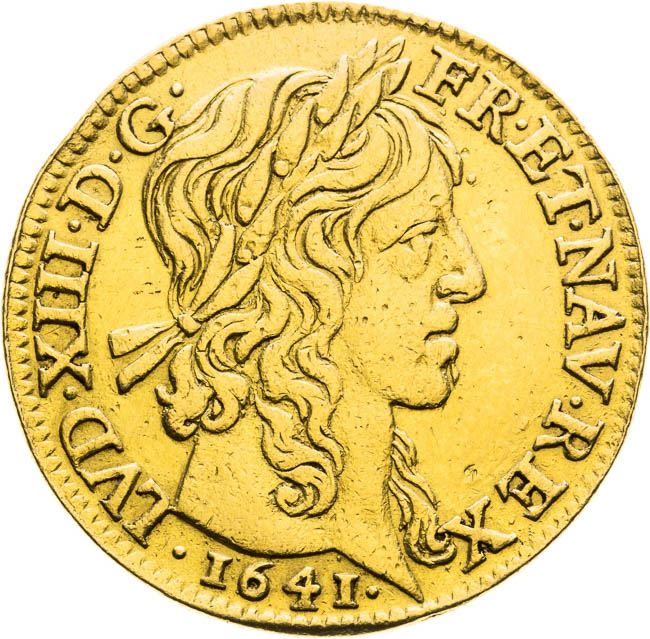 Louis d´or 1641 - averz