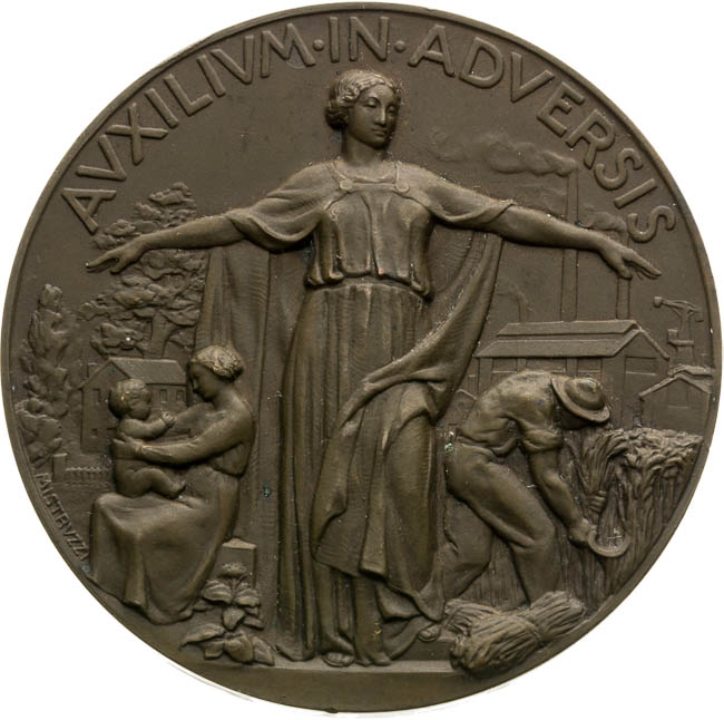 Medaila 1938 - averz