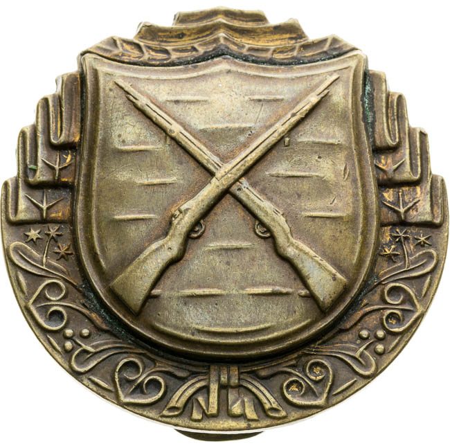 Střelecký odznak - averz