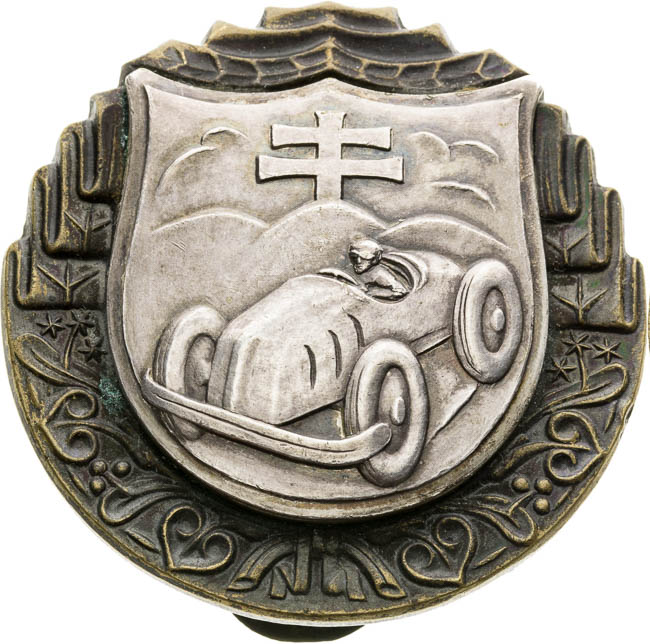 Odznak automobilového vojska pro zkušené řidiče - averz