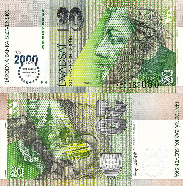 20 Sk 1993 A bimilenium - averz