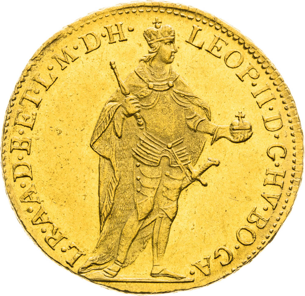 Dukát 1790 - averz
