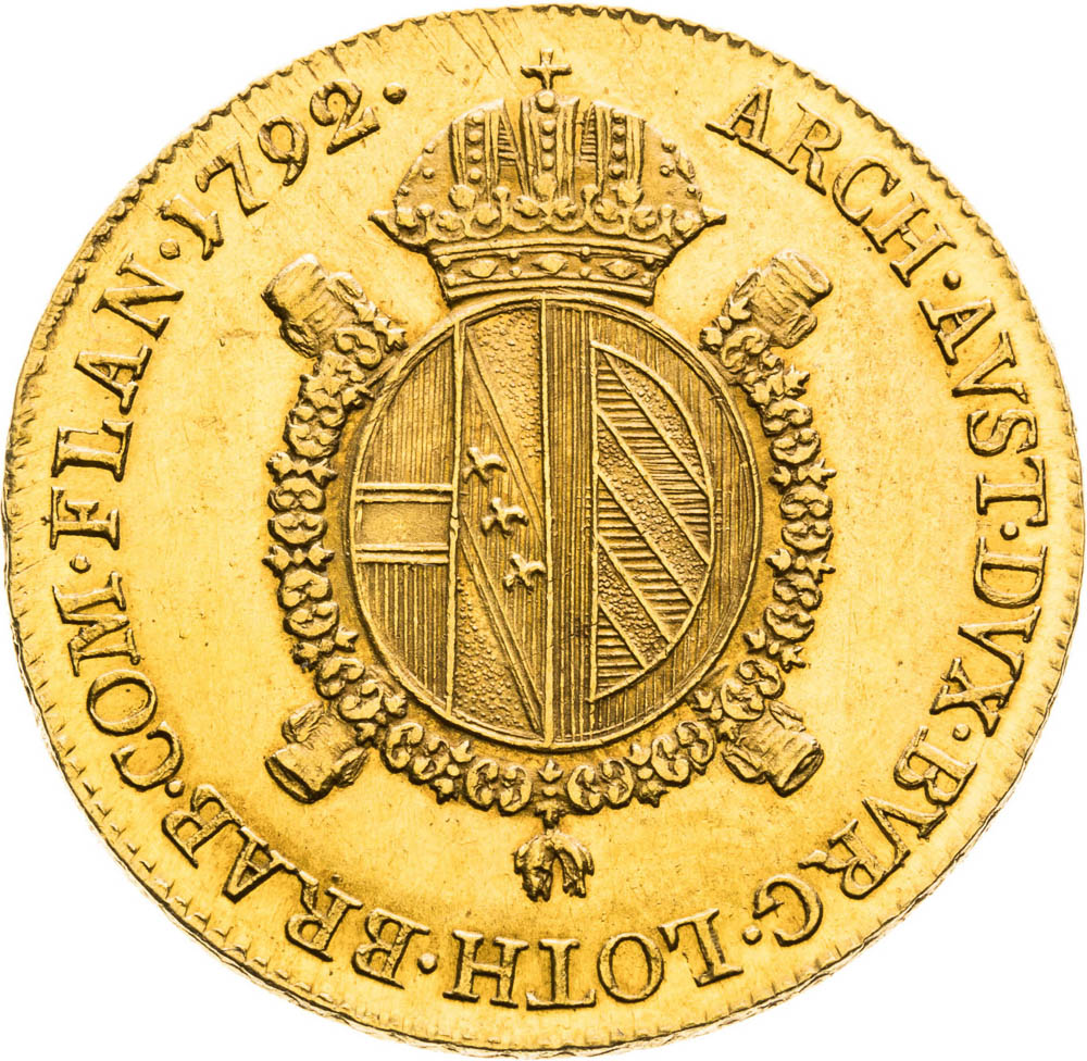 1/2 Sovrano 1792 - reverz