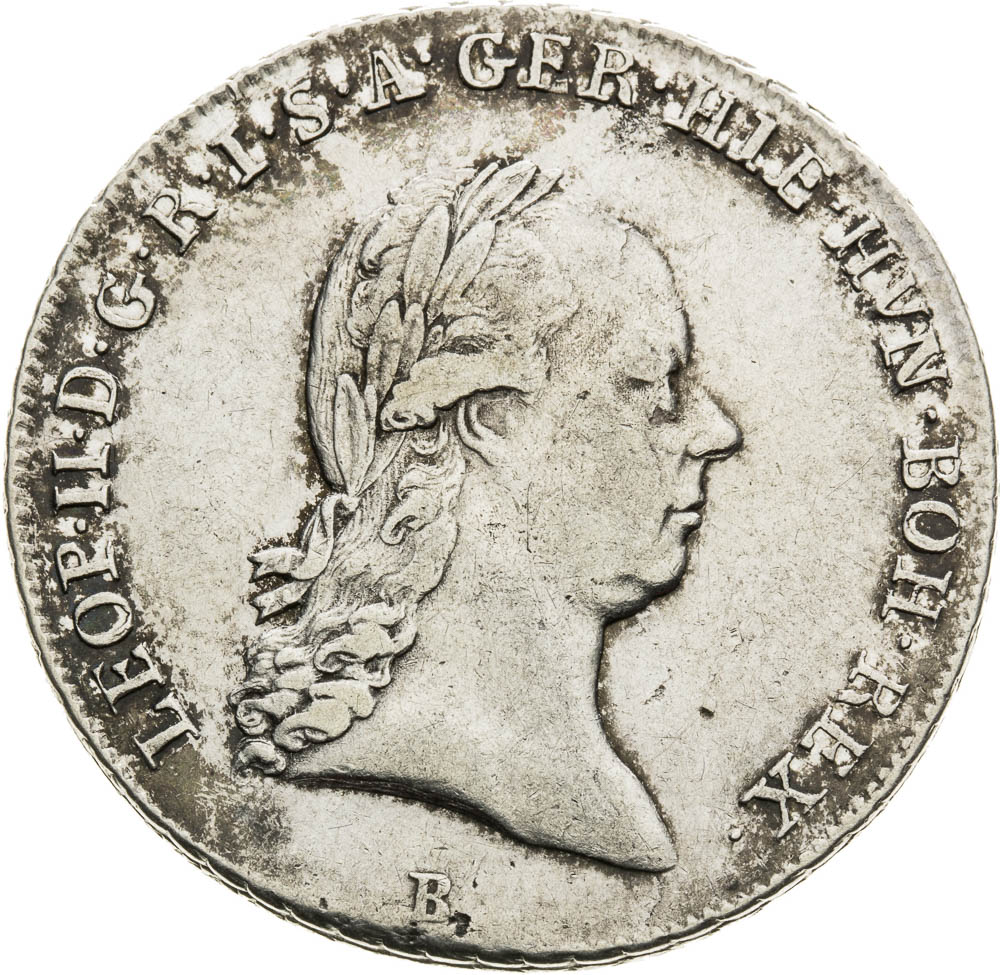 1/4 Toliar 1791 - averz