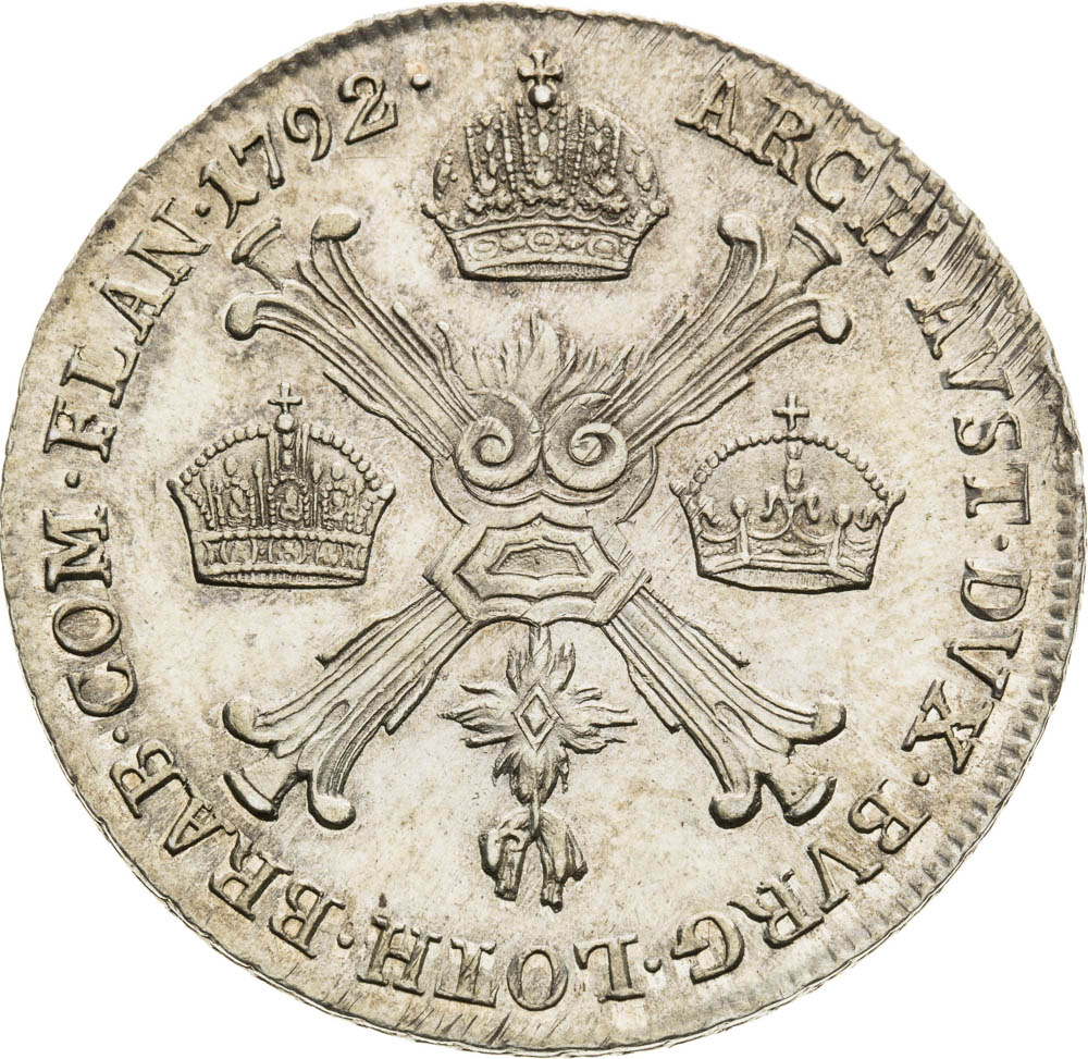 1/4 Toliar 1792 - reverz
