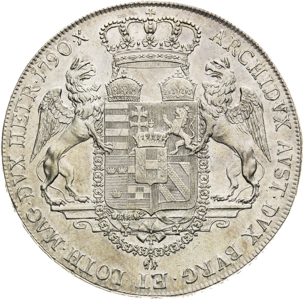 Thaler 1790 - back
