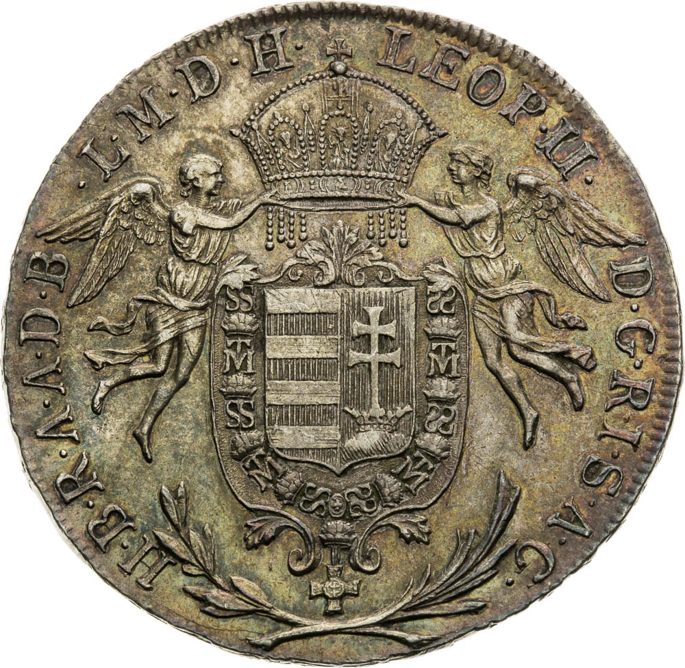 1/2 Thaler 1791 - front