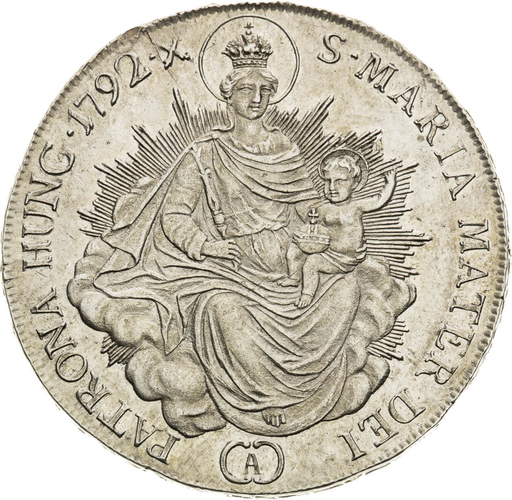 1/2 Thaler 1792 - back