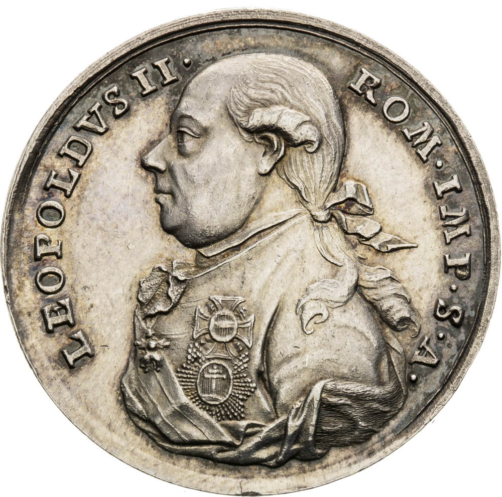 Strieborná medaila 1790 - averz