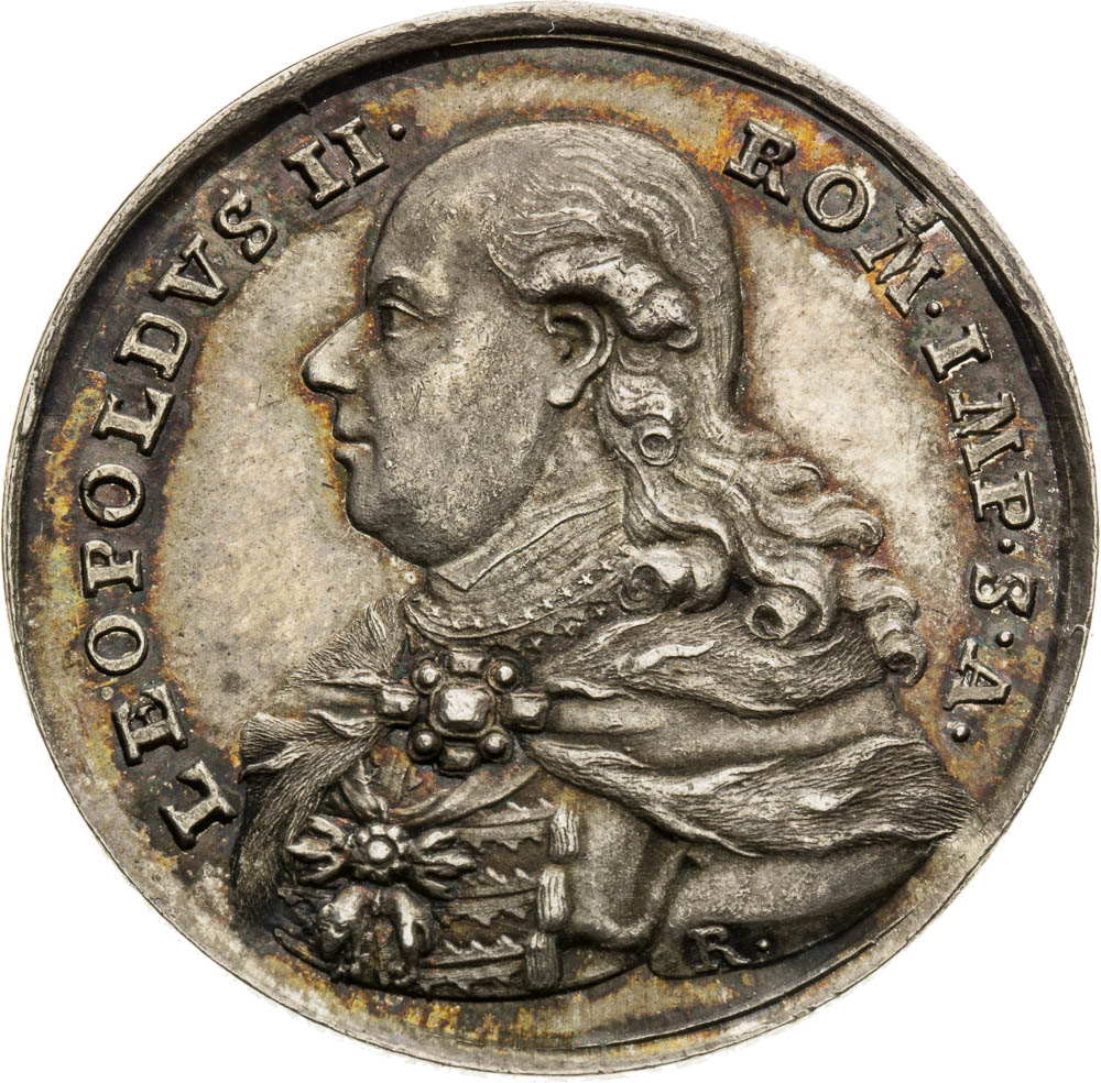 Silver Medal 1790 - front