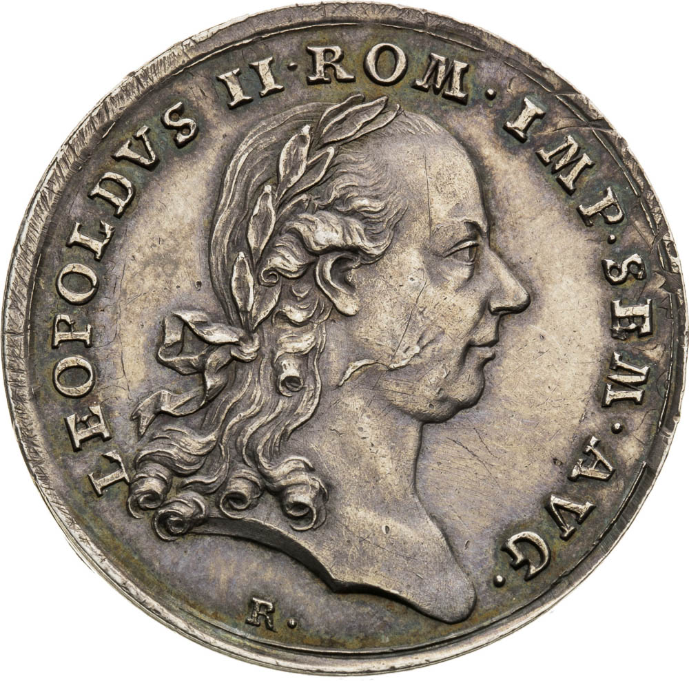 Silver Medal 1790 - front