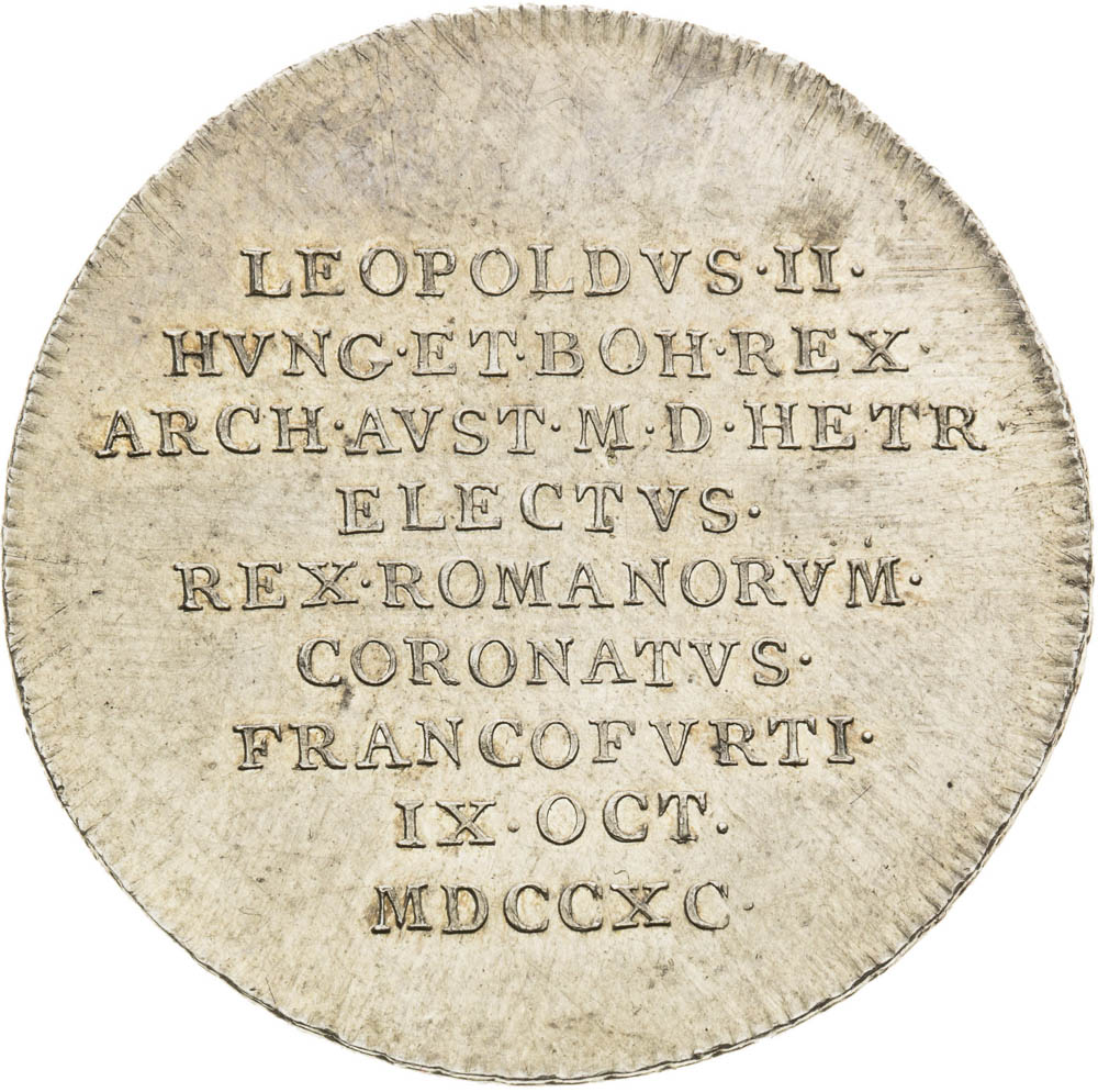 Silver Token 1790 - front